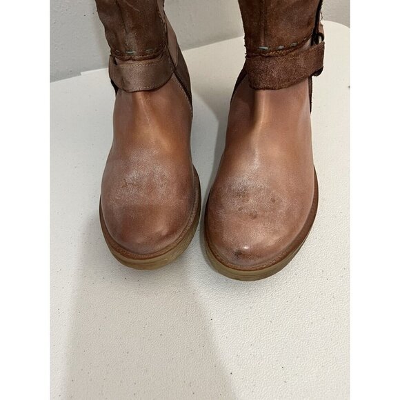 Roan By Bed Stu Knee Hi Boots Leather Women 8 Karolus - Picture 5 of 14